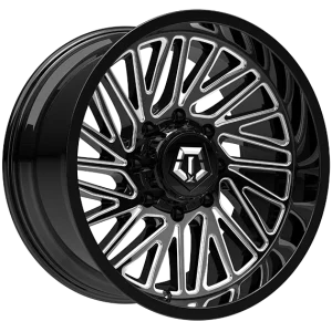 TIS Wheels – 553BM – Black – 22″x10″ -12mm – Summer Wheels – 553BM2208912